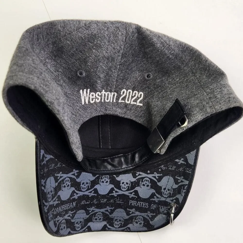 Disney Women's Grey and Black Hat